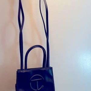 Small Navy Blue Telfar Bag